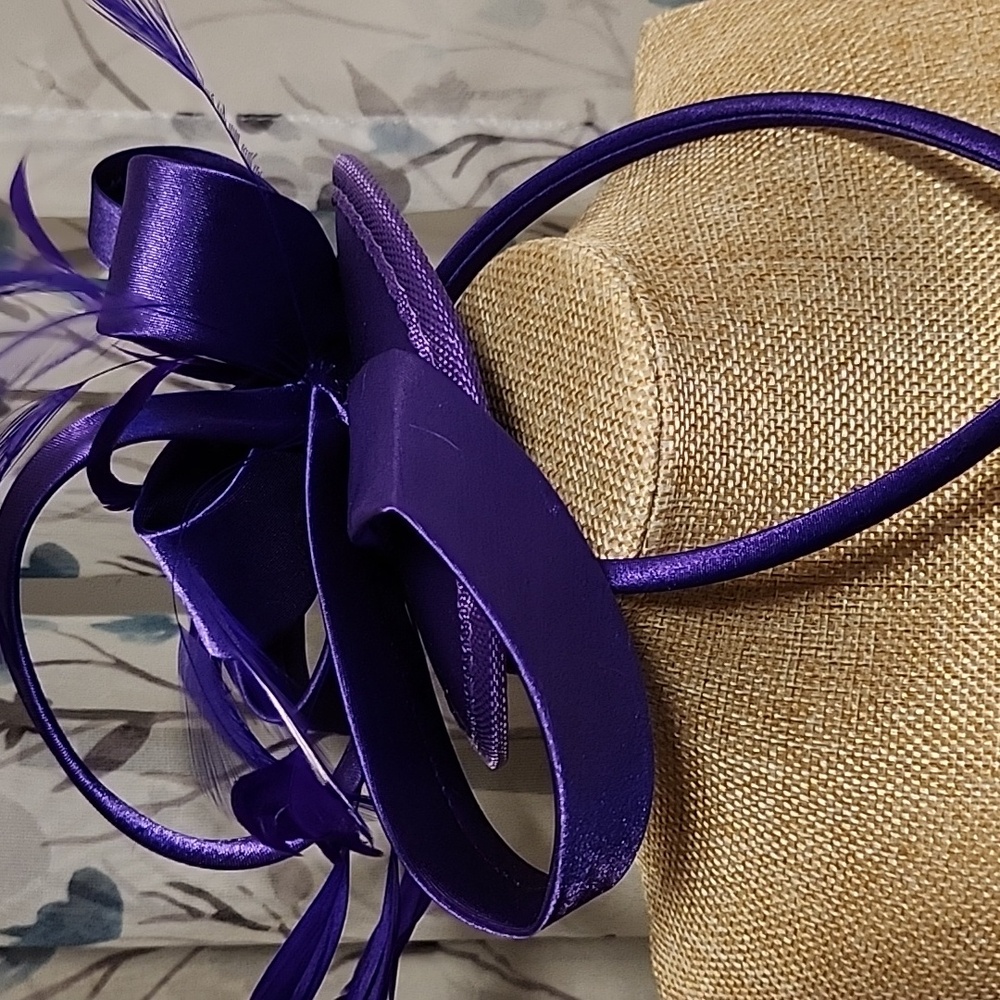 Elegant Purple Headband - Picture 4 of 5